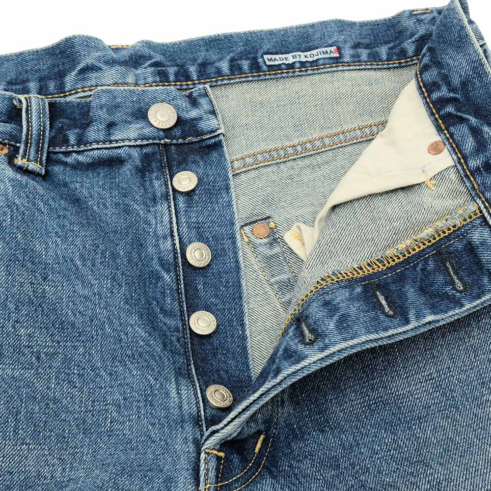 HOLLYWOOD RANCH MARKET - PP4XX Just length Jeans - MID BLUE - 1008262