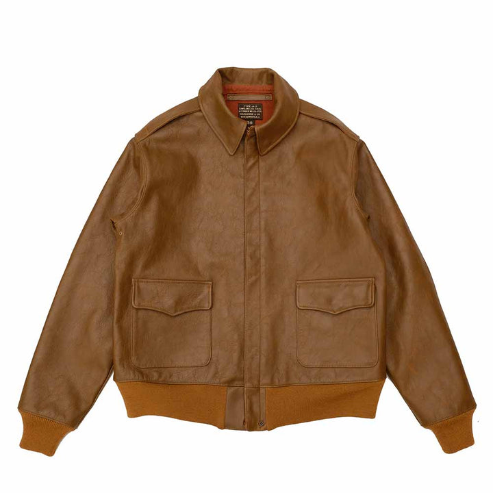 WAREHOUSE - Lot 2232 WERBER LEATHER COAT CO. TYPE A-2 JACKET ORDER NO.33-1729 - 2232-25