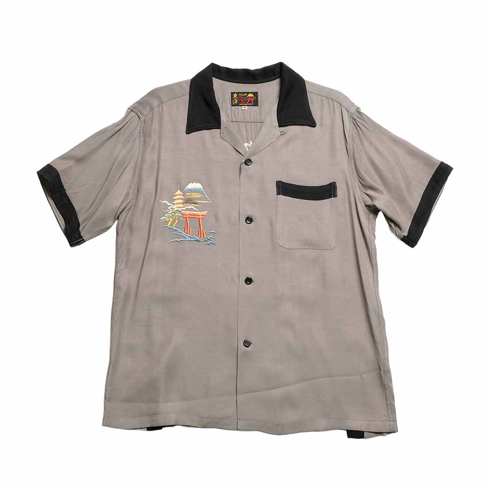 TAILOR TOYO - SUKA SHIRT - JAPAN MAP - TT39699