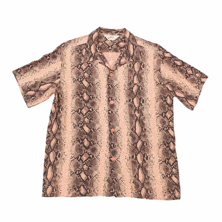 STAR OF HOLLYWOOD - HIGH DENSITY RAYON OPEN SHIRT - SNAKE - SH39314