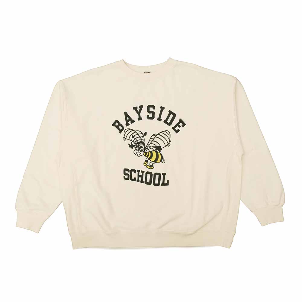 BARNS - Comfy Middle Weight Print Sweatshirt - BAYSIDE SCHOOL - BR-26199