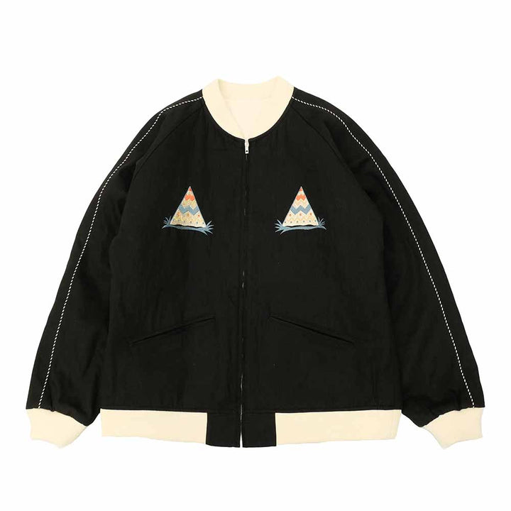 WESTOVERALLS - DENIM SOUVENR JACKET - WOVT-JK01-BW