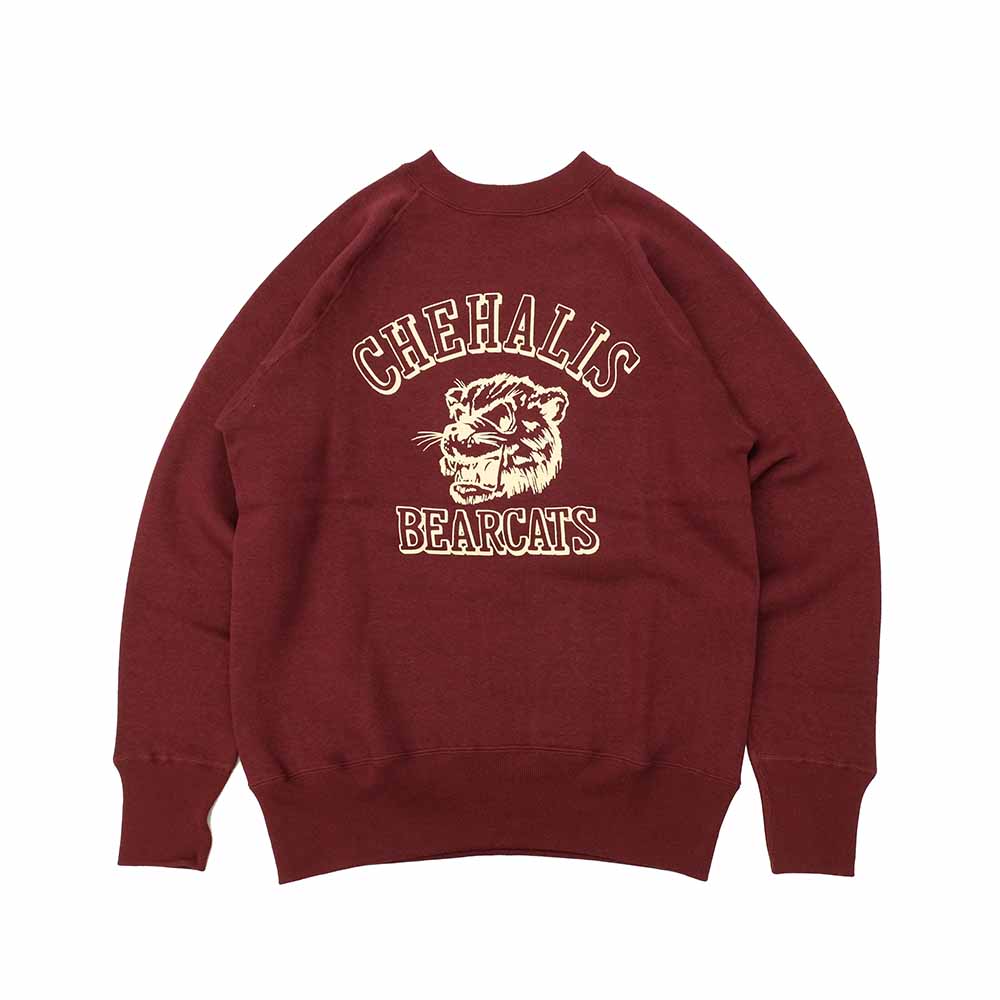 WAREHOUSE - Lot.409 - RAGLAN CREW SWEAT - CHEHALIS - WH-409CHE