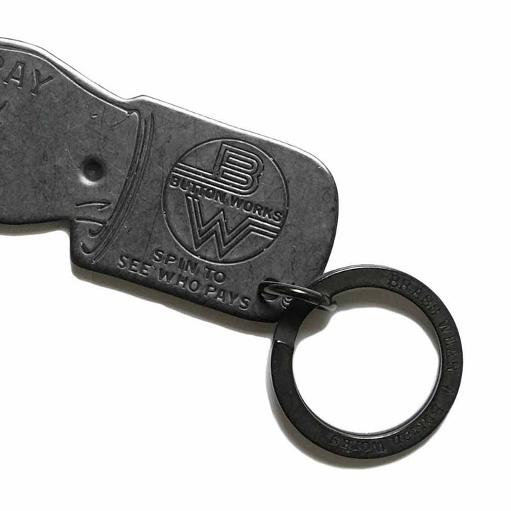 Button Works - BW You Pay Spinner - BLACK - BW-0186