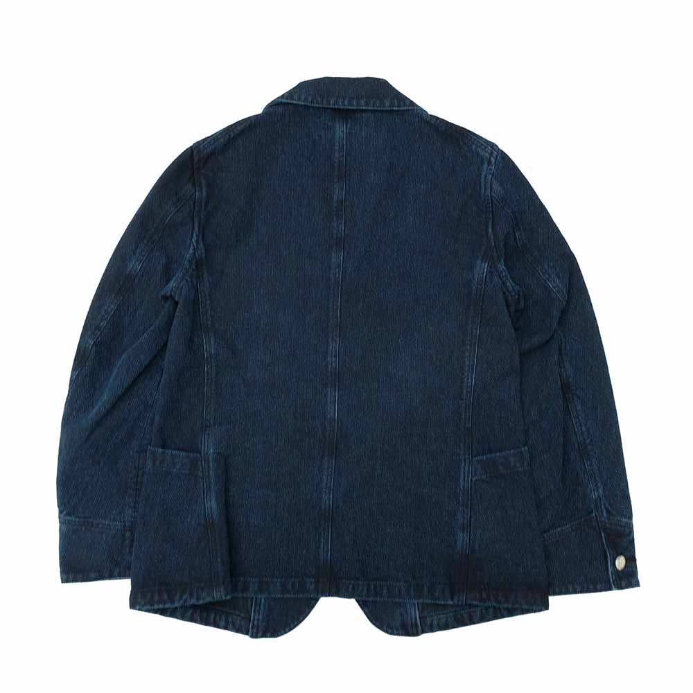 Soundman Beer Jacket - Dudley III - Indigo Dyed SASHIKO - 401M-655Z