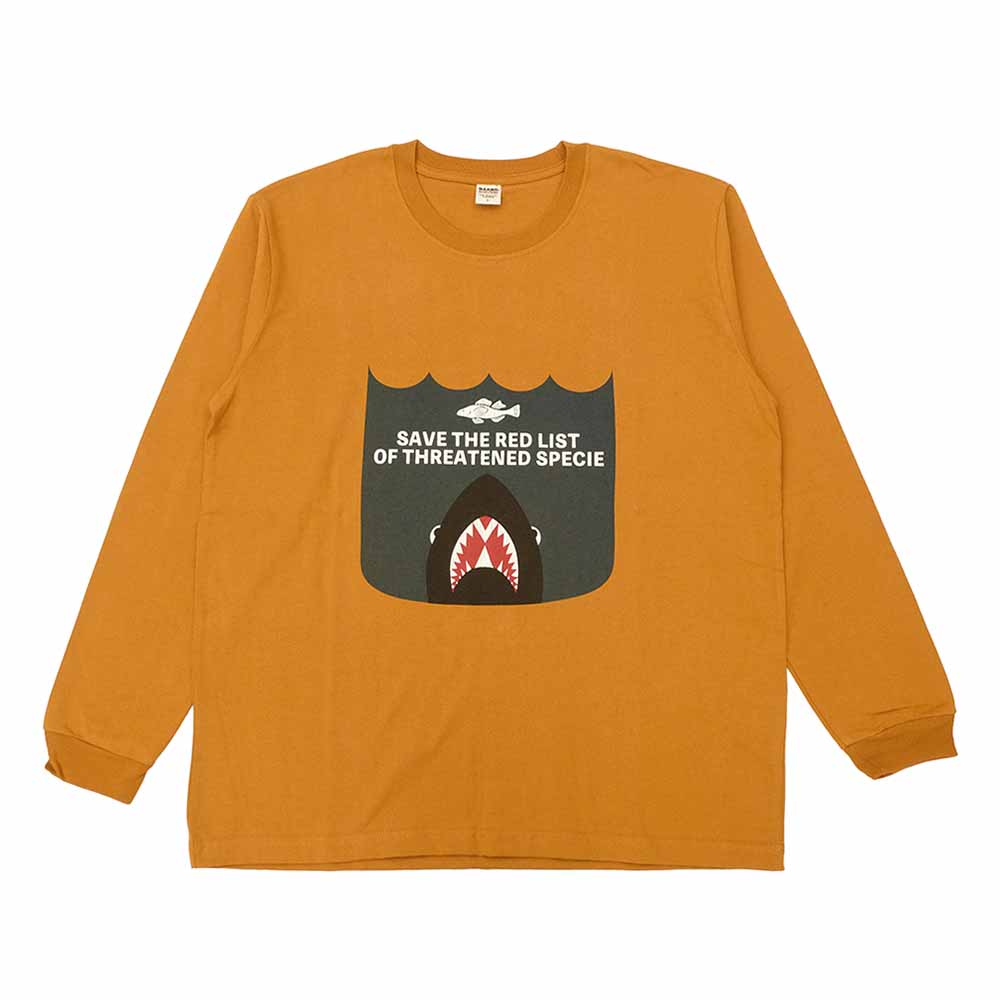 BARNS - HOT SHOT L/S T-Shirt - SAVE THE RED LIST - BR-25422