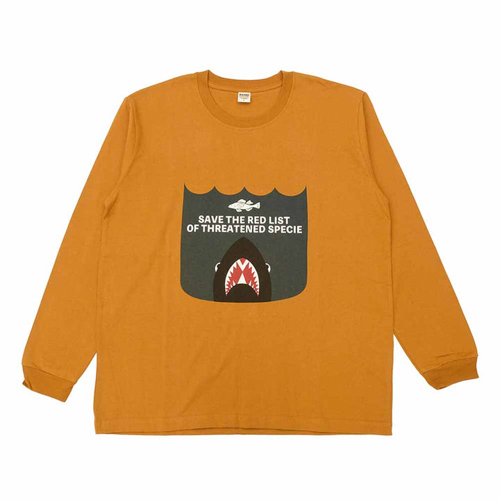 BARNS - HOT SHOT L/S T-Shirt - SAVE THE RED LIST - BR-25422