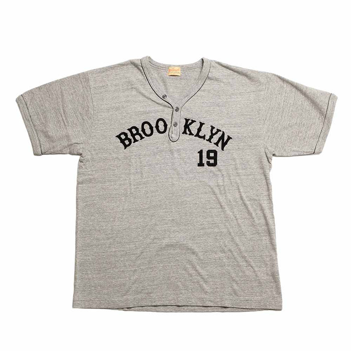WHITESVILLE - S/S HENLEY T-SHIRT - BROOKLYN 19 - WV79687