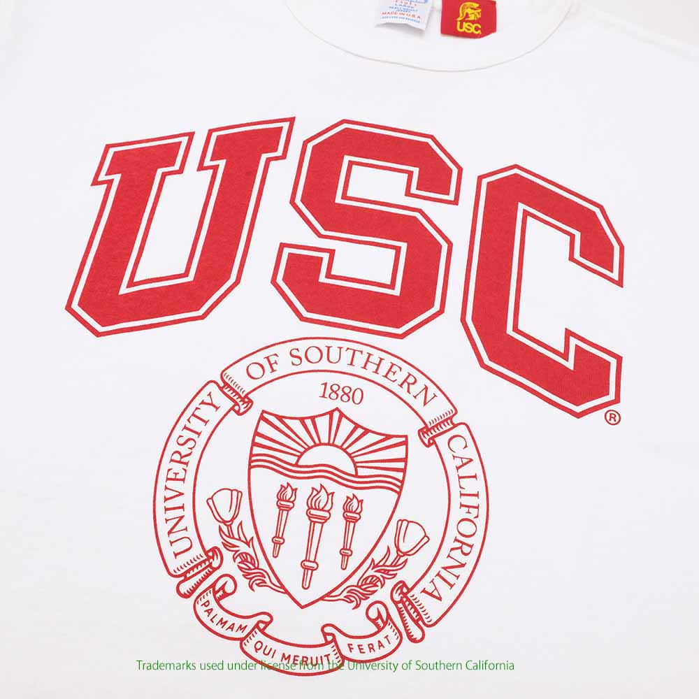 Champion - Made in U.S.A. T-1011 T-SHIRT - USC - C5-X303