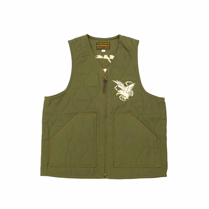 BUZZ RICKSON'S EMBROIDERY VEST - SUKA - BR15586