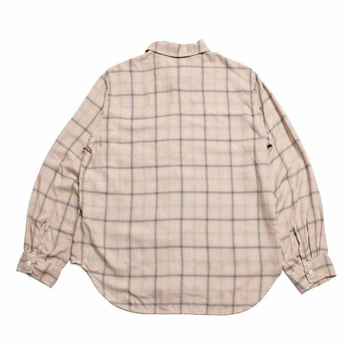 REMI RELIEF - Rayon Twill Plaid Shirt - RN30389053