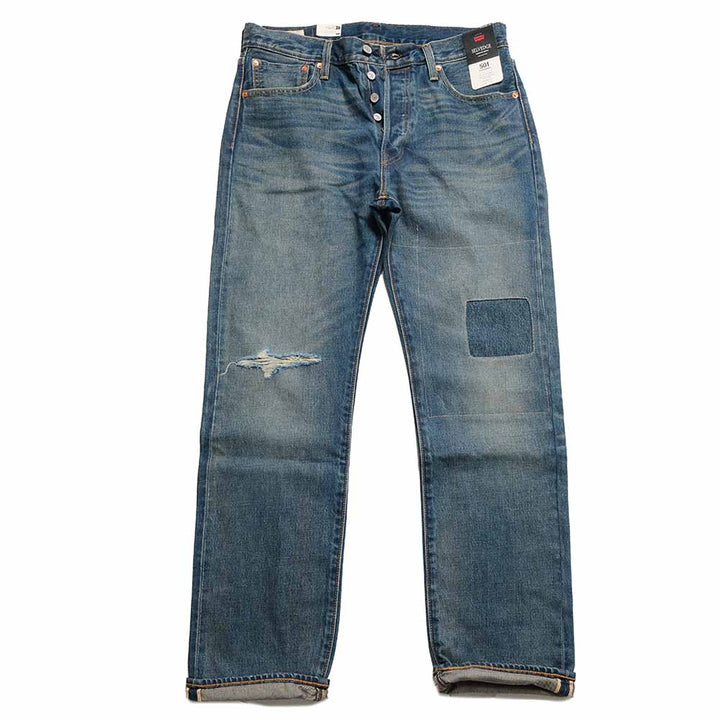 Levi's - 501® ORIGINAL JEANS - Medium Indigo - 501-3906