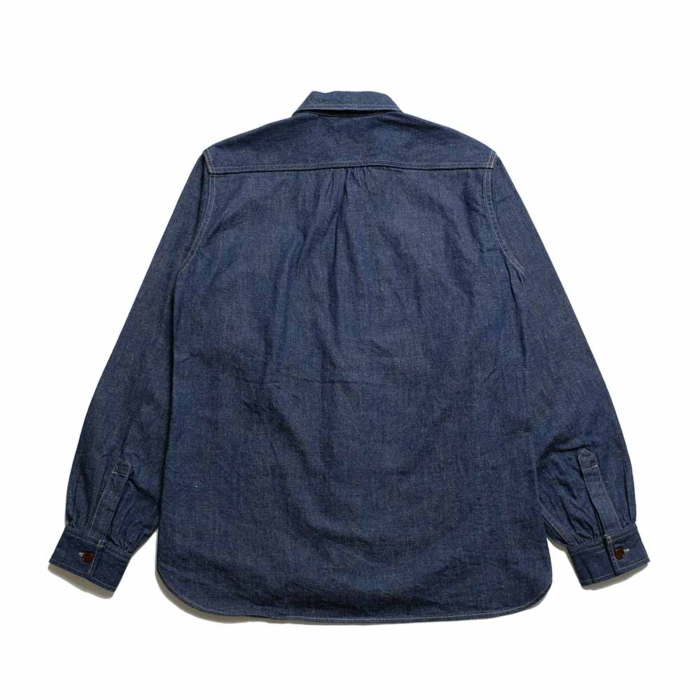 Orgueil - Shawl Collar Denim Work Shirt - OR-5127