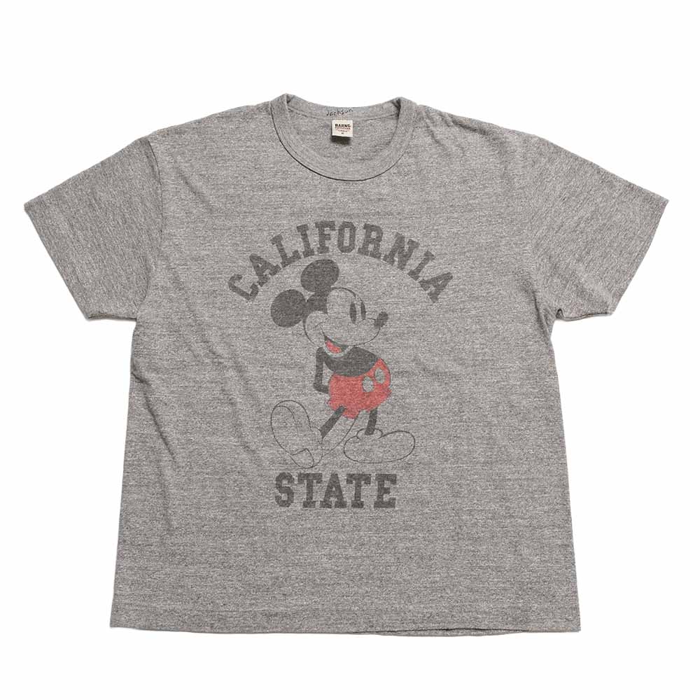 BARNS - TSURIAMI CREW NECK - S/S T-SHIRT - MICKEY - BR-26388
