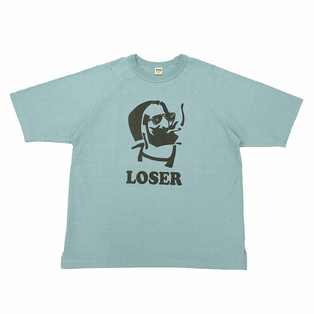 BARNS - 90's Heavy Weight S/S Print T-shirt - Loser - BR-24225