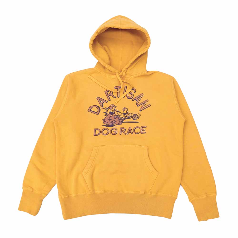 STUDIO D’ARTISAN - PRINT HOODIE - DOG RACE - 8194B