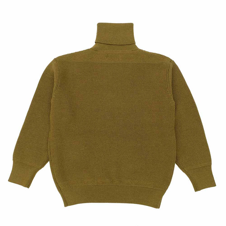 BUZZ RICKSON'S - SWEATERS, WOOL, TURTLE NECK, O.D. - BUZZ RICKSON KNITTING MILLS - BR90258
