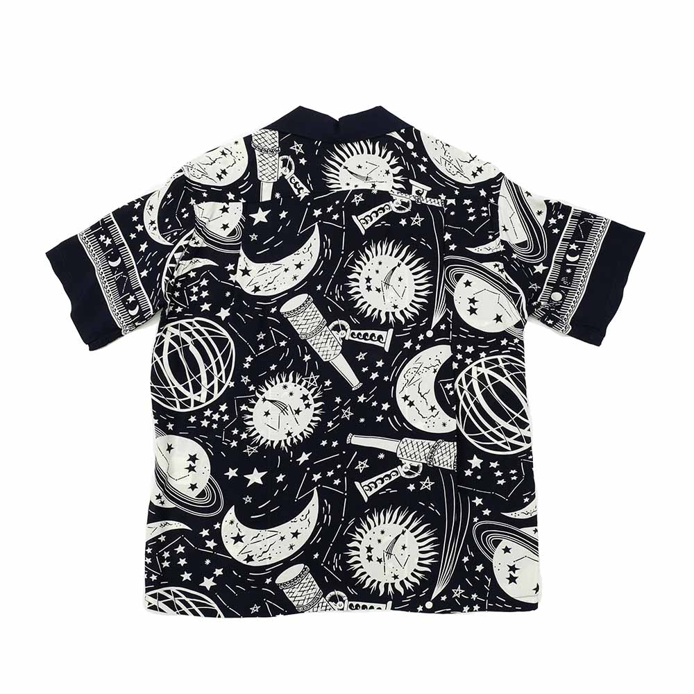 SUN SURF - HINOYA EXCLUSIVE - S/S RAYON HAWAIIAN SHIRT - COSMO GRAPHIC - SS39052HY