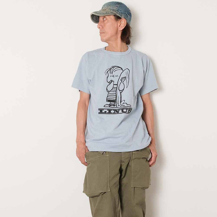 WAREHOUSE - S/S T-SHIRT - LOVE MANKIND... - LINUS - YP126S-4