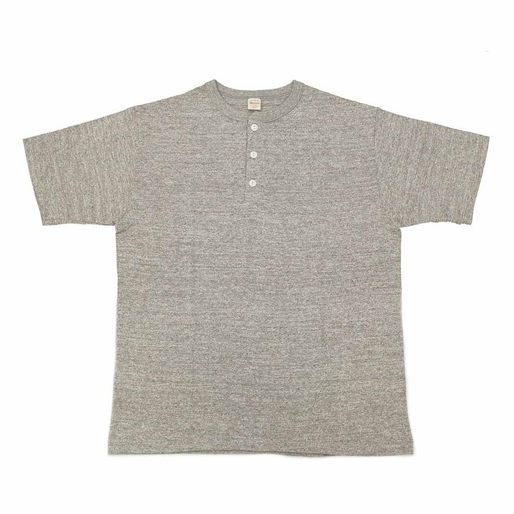 Warehouse - Lot.4601 HENLEY NECK T-SHIRT - 4601HE-25