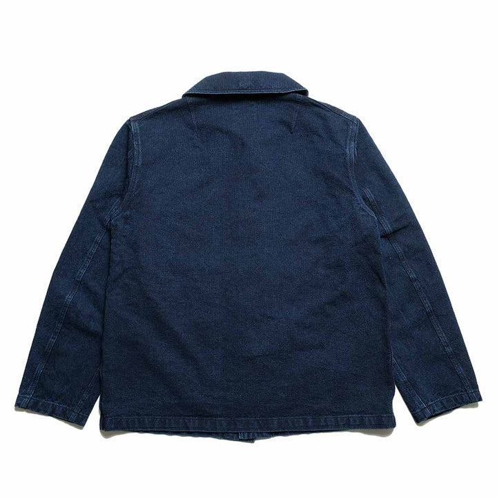 Soundman - Shawl Collar Coverall - Marshaii - Indigo Dyed SASHIKO - 451M-655B