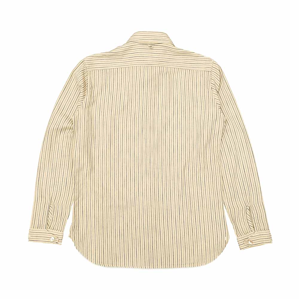Orgueil - Shawl Collar Shirt - Stripe - OR-5007E