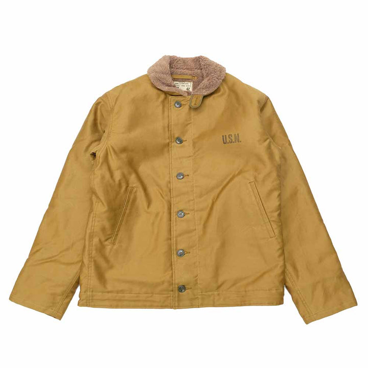 Buzz Rickson's N-1 KHAKI NAVY DEPARTMENT DEMOTEX-ED BR15345