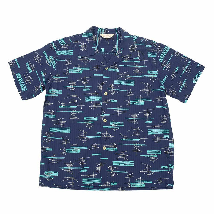 STAR OF HOLLYWOOD - DOBBY COTTON OPEN SHIRT - ATOMIC - SH39320