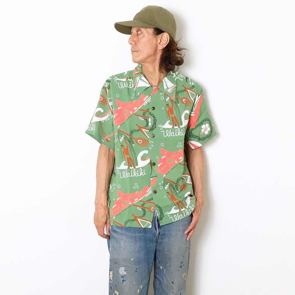 SUN SURF - KEONI OF HAWAII - WAIKIKI SAND - by JOHN MEIGS - SS39741