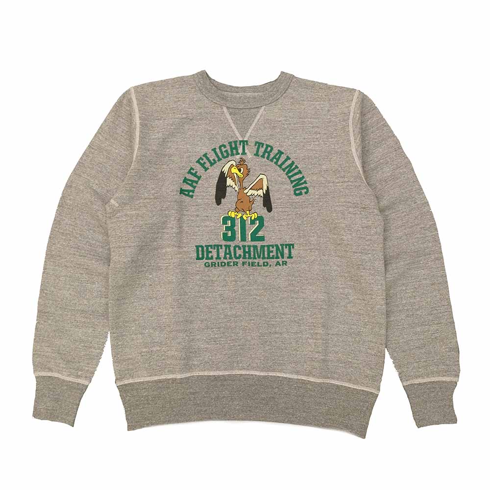 BUZZ RICKSON'S - SET-IN CREW SWEAT - FLIGHT TRAINING DETACHMENT
