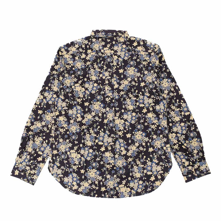 衣櫻 - シーチング素材 - 長袖レギュラーシャツ - 枝垂桜 - SA1744