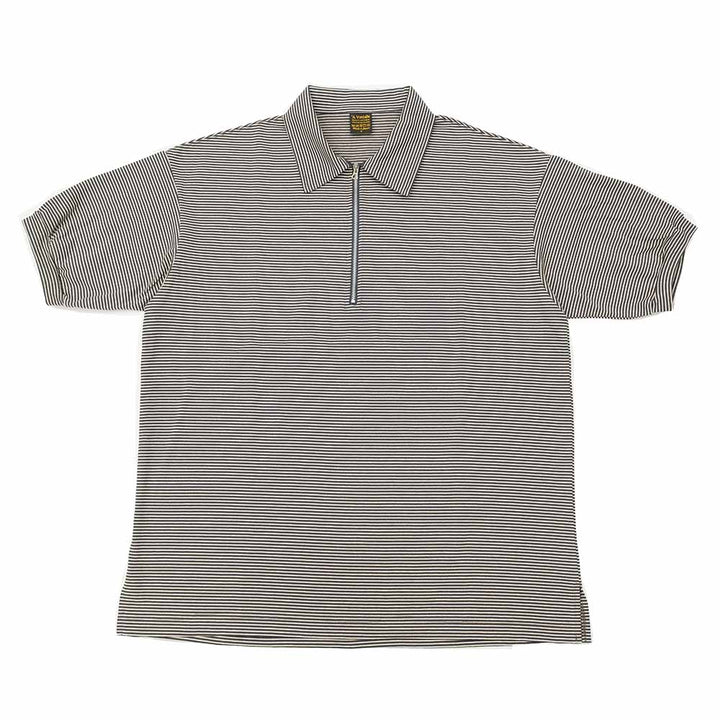 A VONTADE - Compact Border Half Zip Polo - VTD-0634-CS
