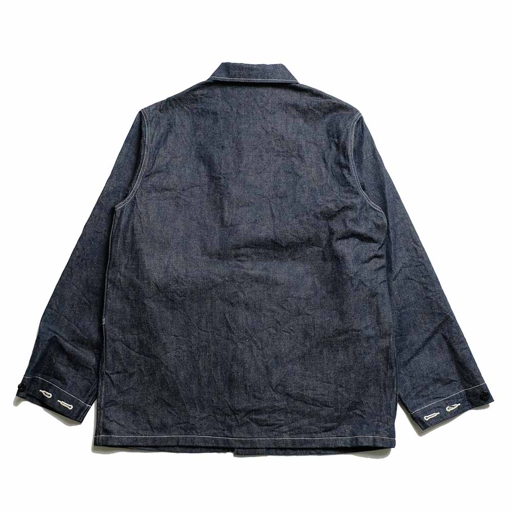 BUZZ RICKSON'S - U.S. MARINE CORPS M-1944 DENIM CIVILIAN UTILITY JACKET - BR15886