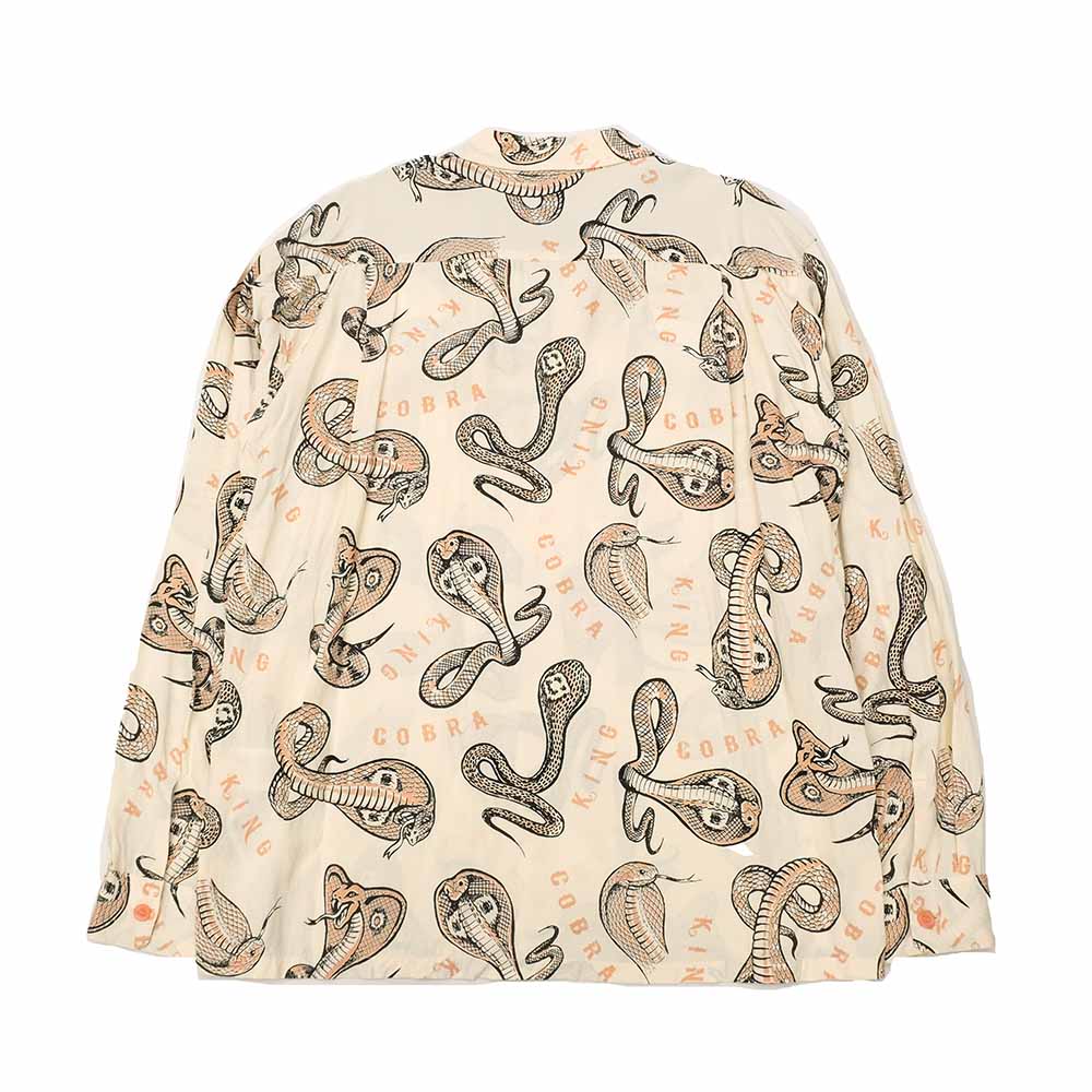 STAR OF HOLLYWOOD × VINCE RAY - HIGH DENSITY RAYON OPEN SHIRT - KING COBRA - SH29487