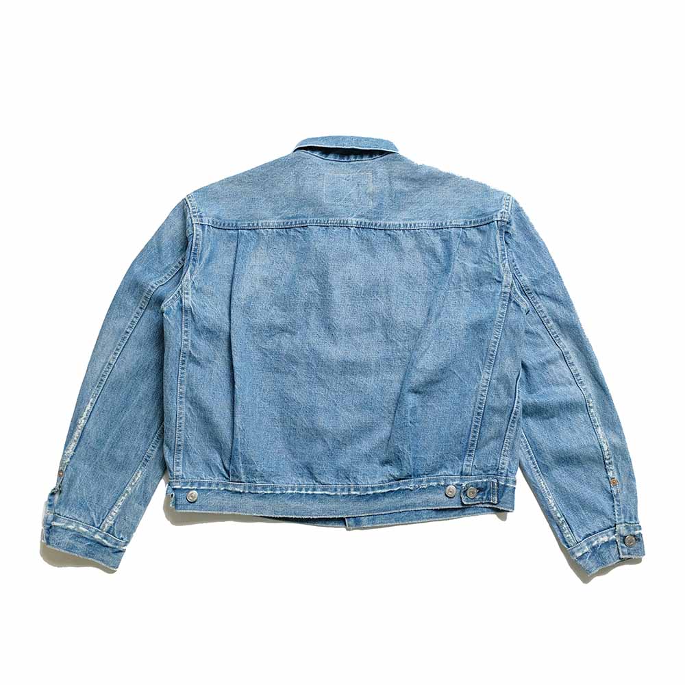 REMI RELIEF - 13oz 1954XX DENIM 2nd JACKET - USED BLUE - RN30389038