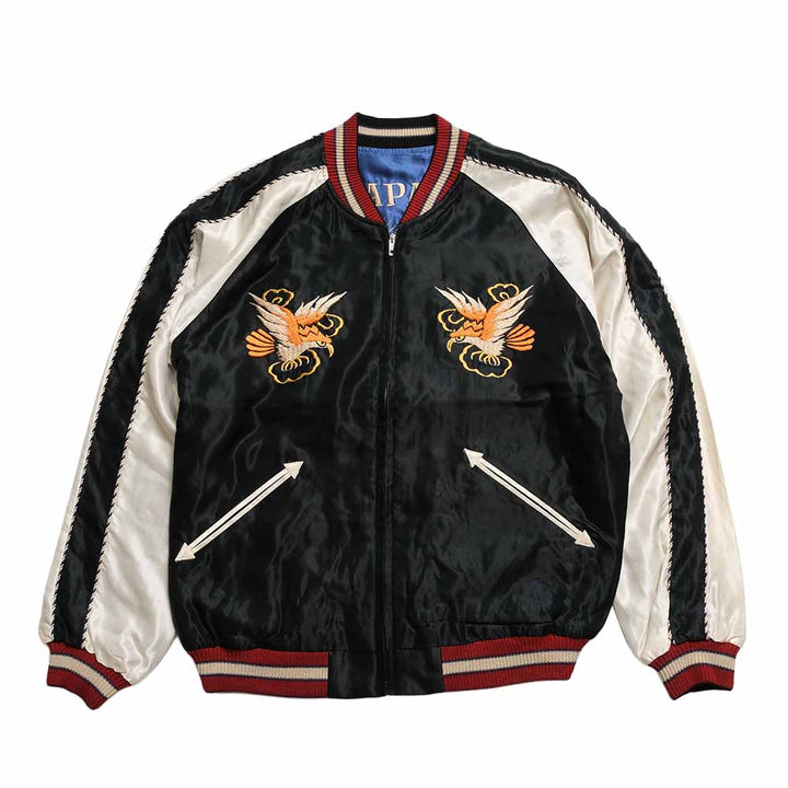 TAILOR TOYO - Acetate Souvenir Jacket - EAGLE x ROARING TIGER - TT15972-119