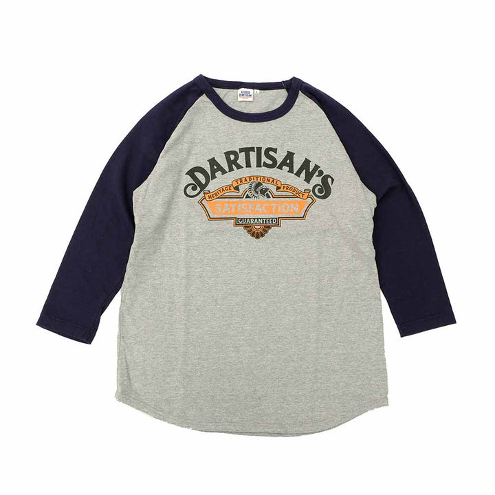 STUDIO D’ARTISAN - RAGLAN SLEEVE T-SHIRT - SATISFACTION - 8162A