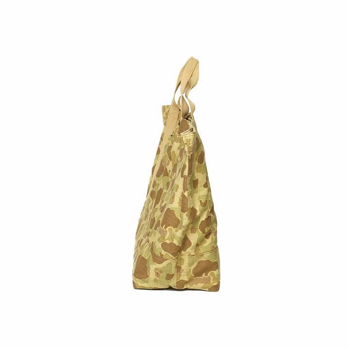 BUZZ RICKSON'S - HERRINGBONE TWILL CAMOUFLAGE REVERSIBLE BAG - SOLD MODEL - BR02831