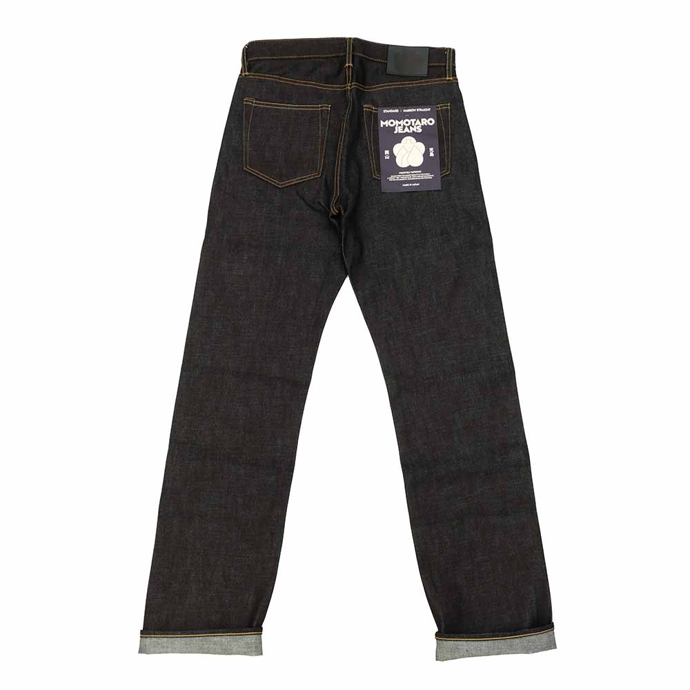 パンツ MOMOTARO JEANS MMJZ0500 MOMOTARO JEANS - #500 STANDARD NARROW STRAIGHT 14.7oz - Zip-Fly