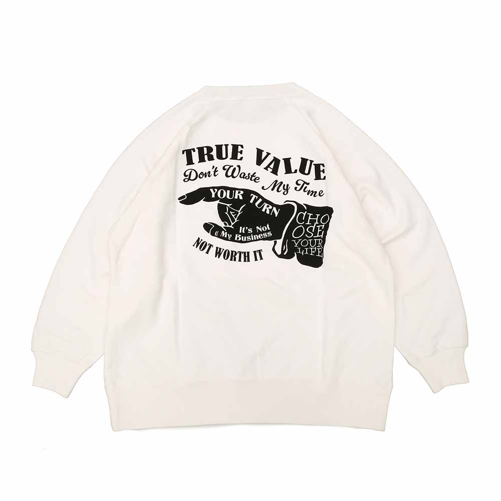 BARNS - G.O.A.T Slub Sweatshirt - TRUE VALUE - BR-25414