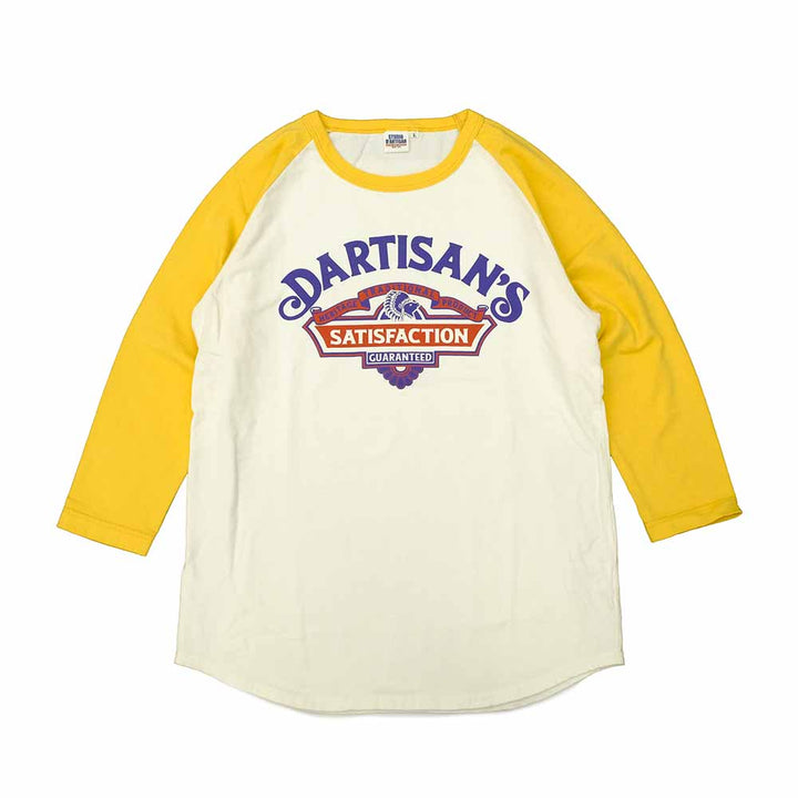 STUDIO D’ARTISAN - RAGLAN SLEEVE T-SHIRT - SATISFACTION - 8162A