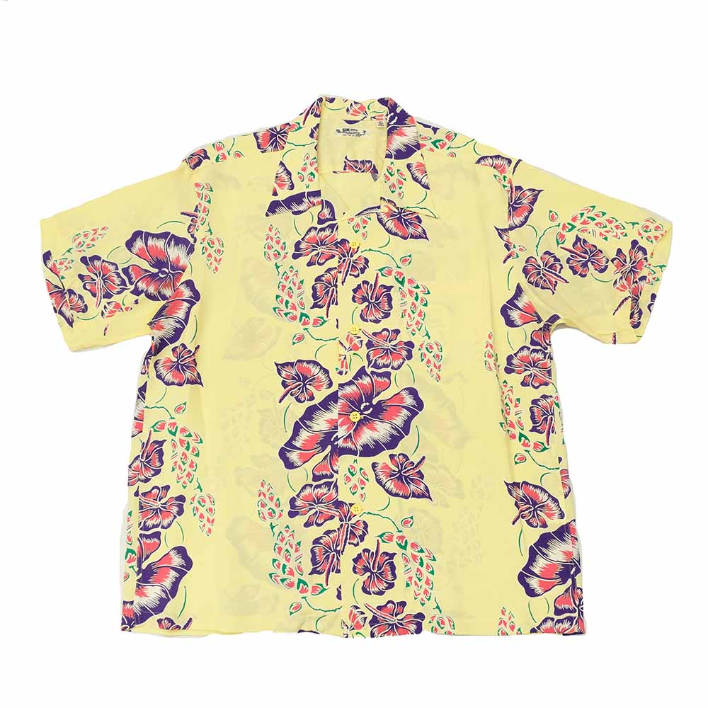 SUN SURF - S/S RAYON HAWAIIAN SHIRT - ISLAND FLOWER CHAIN - SS39425