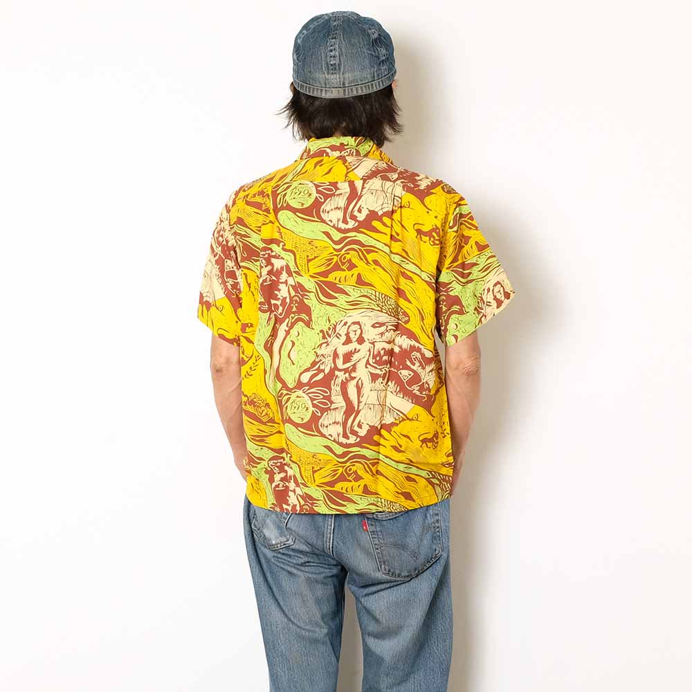 SUN SURF - SPECIAL EDITION - GAUGUIN WOODCUT MYSTIC - SHORT SLEEVE - SS39673
