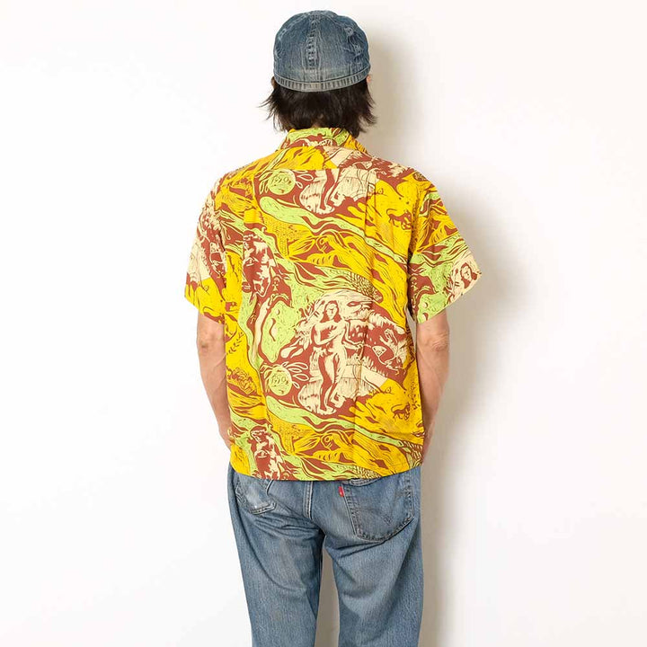 SUN SURF - SPECIAL EDITION - GAUGUIN WOODCUT MYSTIC - SHORT SLEEVE - SS39673