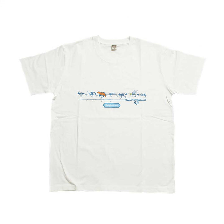 BARNS - S/S Print T-shirt - Artificial bait - BR-25303