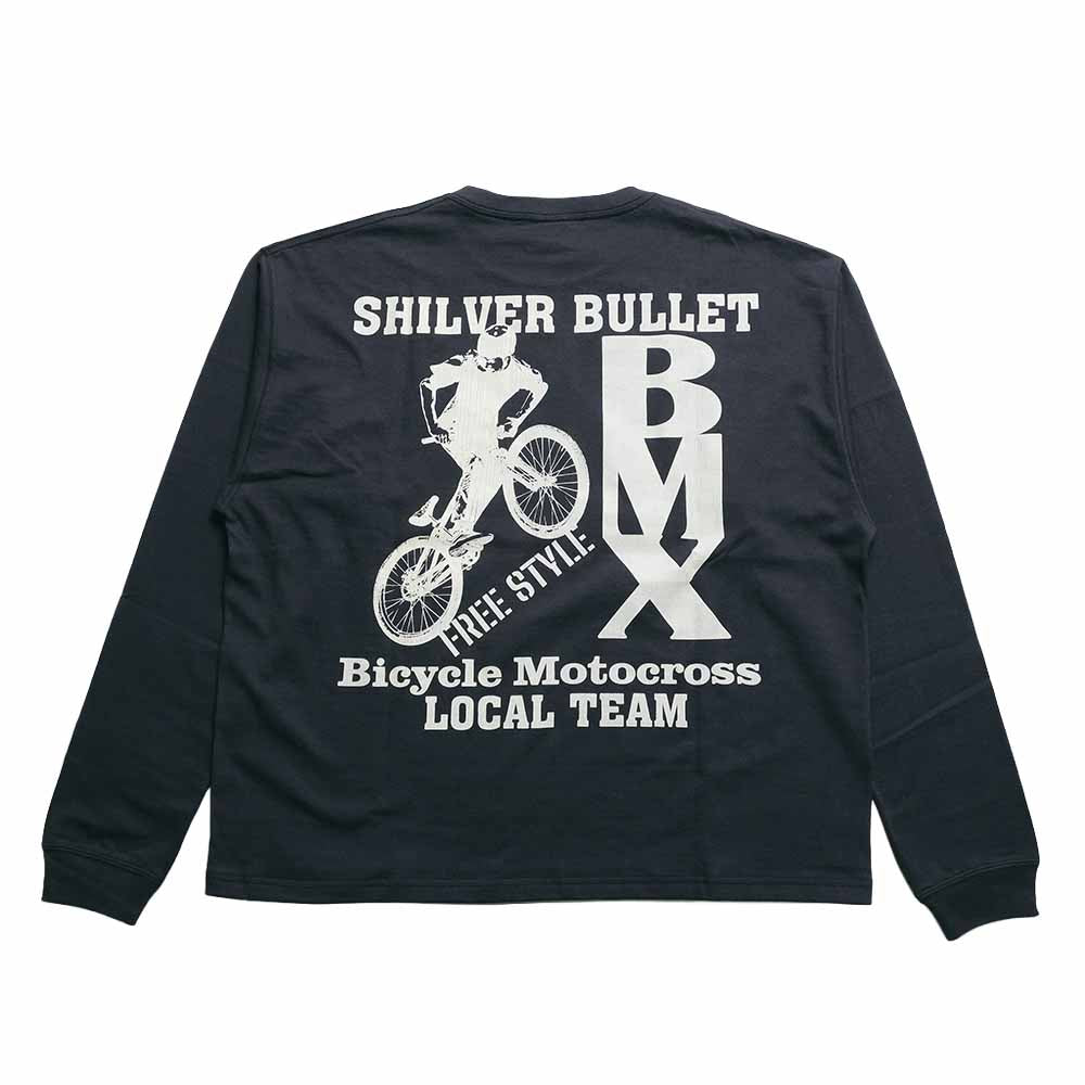 BARNS - BOXY L/S PRINT T-SHIRT - BMX - BR-26142