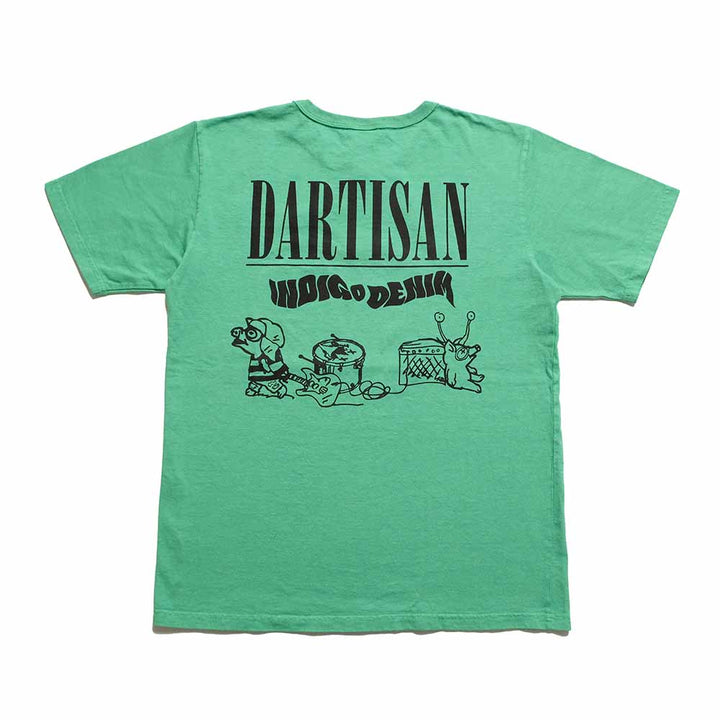 STUDIO D’ARTISAN - USA COTTON T-SHIRT - ROCK BAND - 8212B