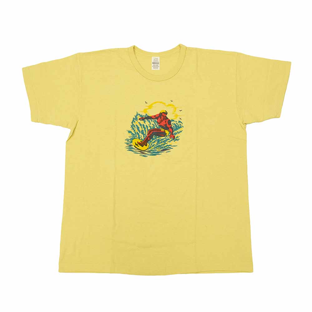 WAREHOUSE - 2ND HAND SERIES - Lot.4064 - S/S T-SHIRTS - SURFER SST - 4064SUR-25