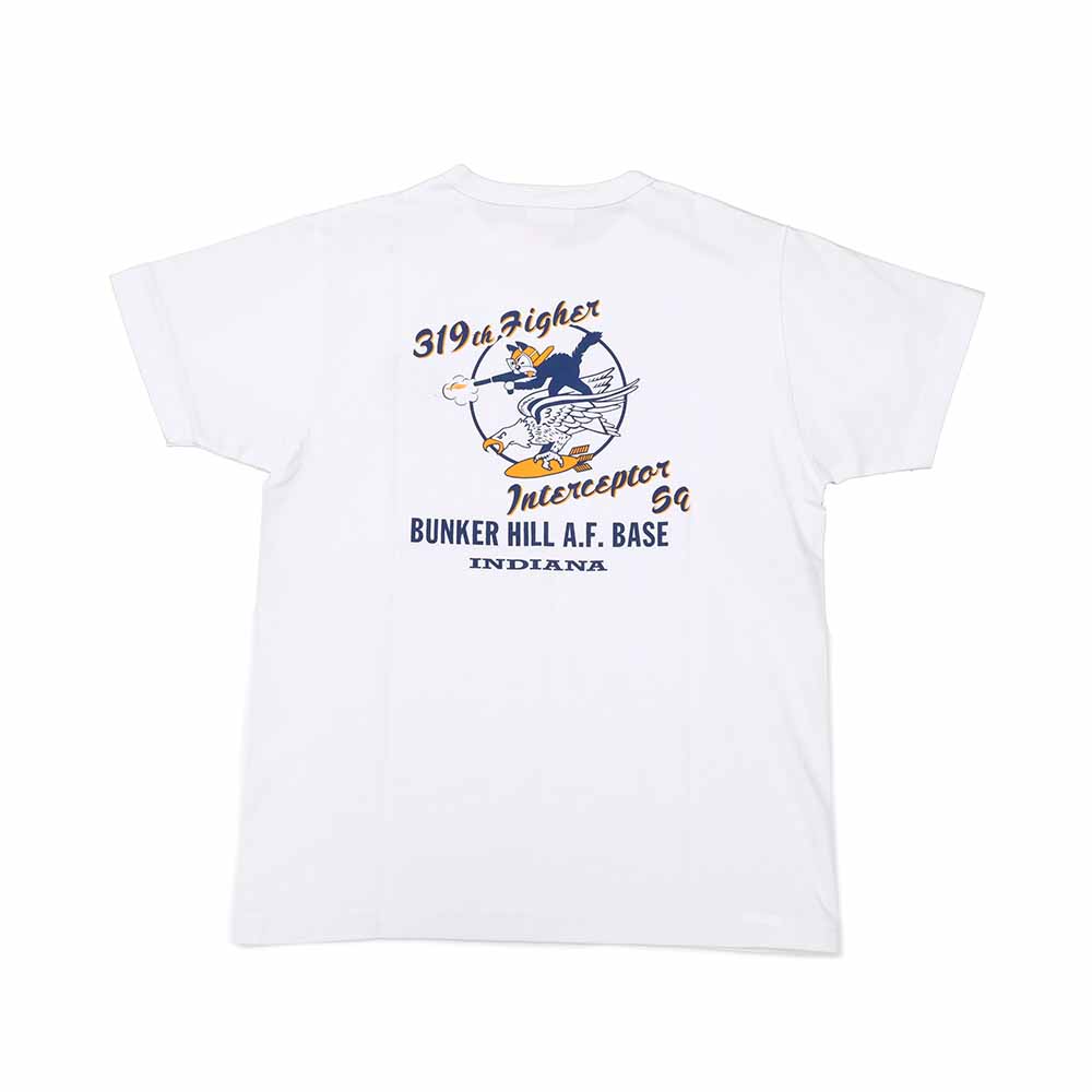 BUZZ RICKSON'S - S/S T-SHIRT - 319th FTR.INTCP.SQ. - BR79408