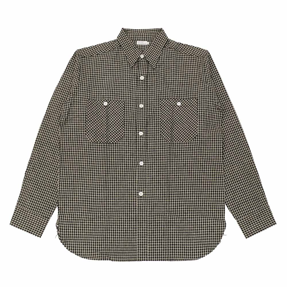 WAREHOUSE - Lot 3055 - LONG SLEEVE CHECK WORK SHIRTS - A柄 - 3055A-25